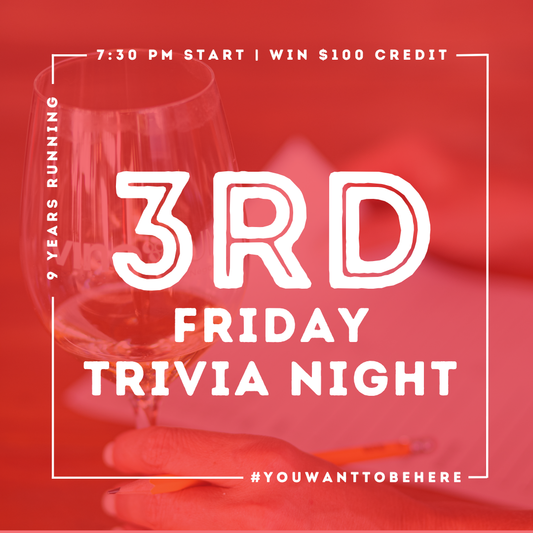 3rd Friday Trivia Night