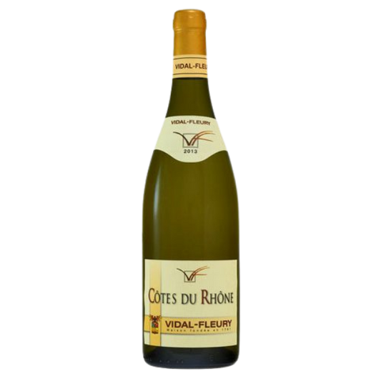 Vidal-Fleury, Côtes du Rhône Blanc, Côtes du Rhône AOC (Viognier, Grenache Blanc, Marsanne, Roussanne), 2023