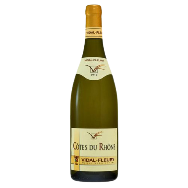 Vidal-Fleury, Côtes du Rhône Blanc, Côtes du Rhône AOC (Viognier, Grenache Blanc, Marsanne, Roussanne), 2023